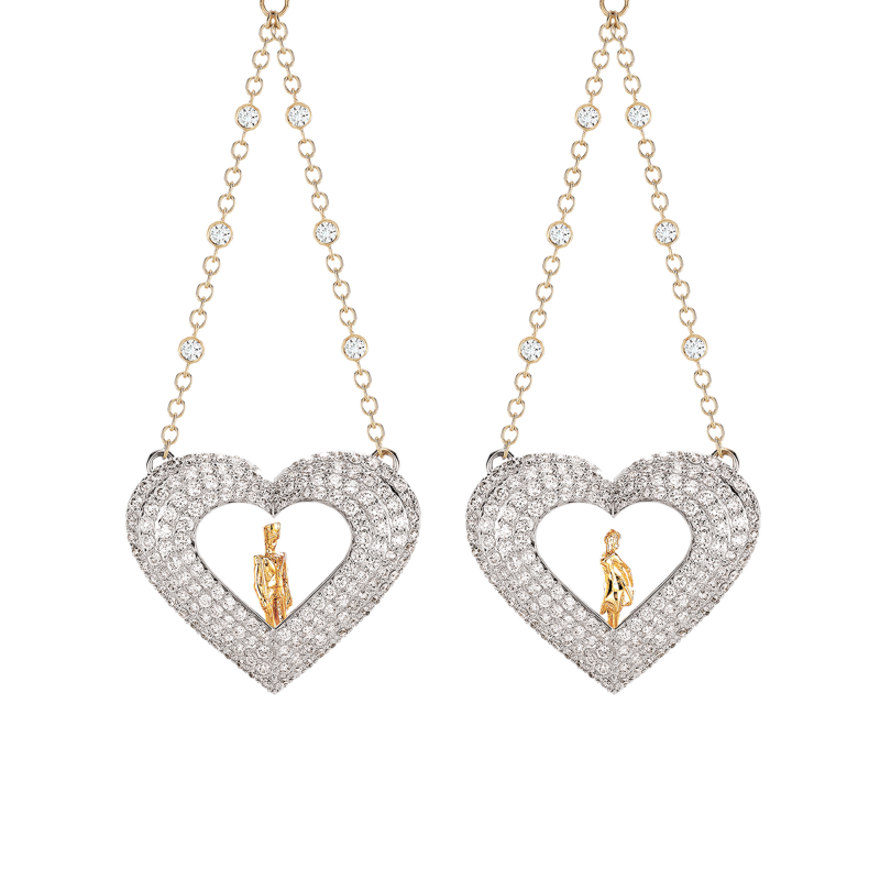 Lovers Earrings LE11.04.2  Sybarite Jewellery - image 1