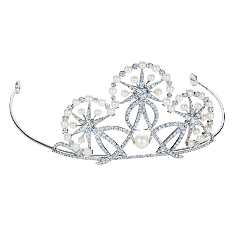 Dandelion Wedding Tiara T12.20 - Sybarite Jewellery