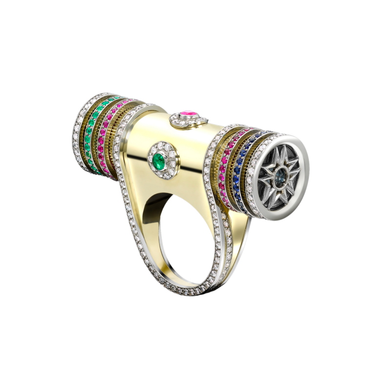 Kaleidoscope Ring KR4.24.101415 Sybarite Jewellery - image 0