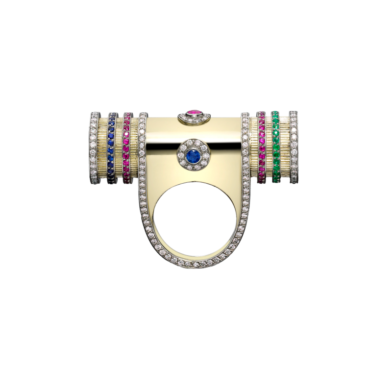 Kaleidoscope Ring KR4.24.101415 Sybarite Jewellery - image 1